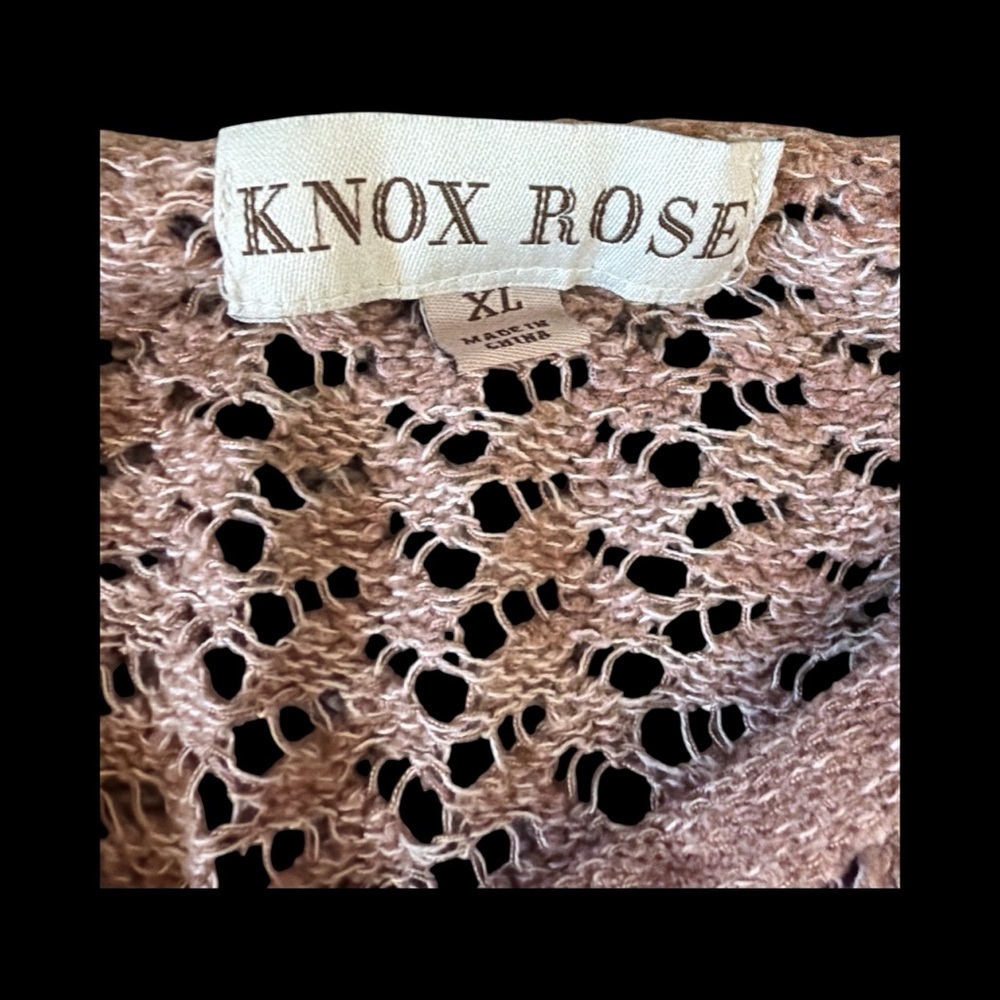 Knox Rose Pink Open-Front Cardigan - Picture 8 of 8